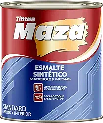 Tinta Sintética Maza para Portão, 3,6L, Azul Del Rey, Alta Resistência, Secagem Rápida