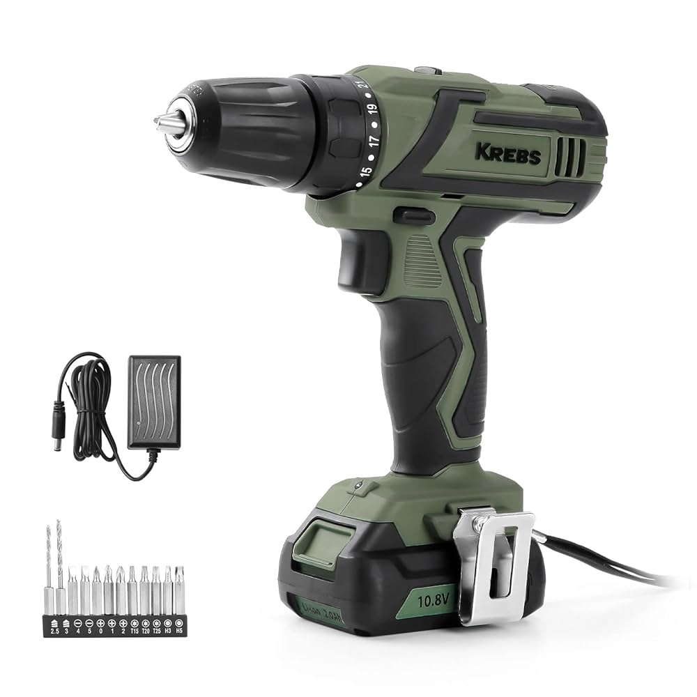 電動ドリル&amp;ドライバー Amazon | KUZUPRO 電動ドリル 電動ドライバー 21V 2.0Ah