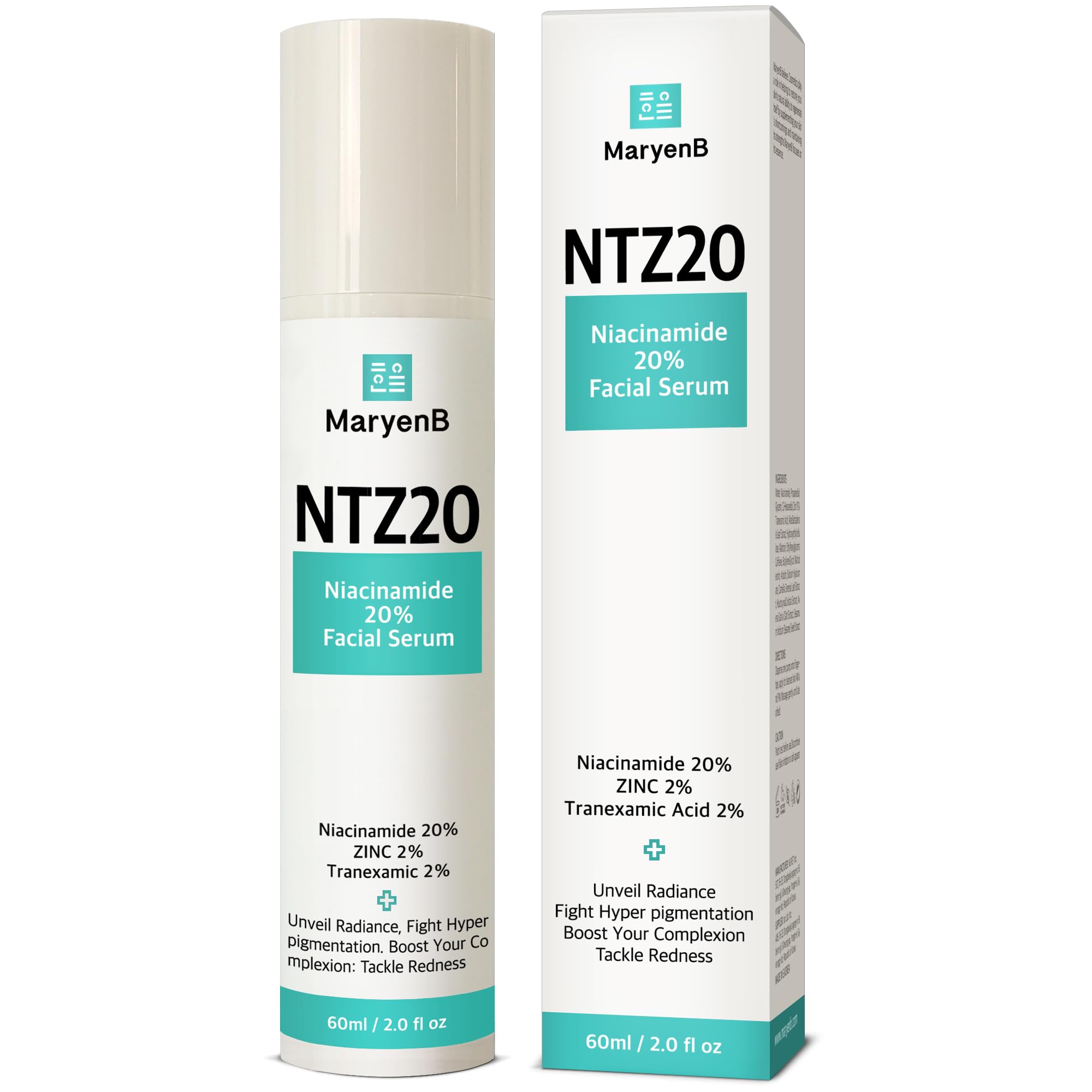 Amazon.com: Niacinamide 20% Facial Serum with Zinc PCA 2