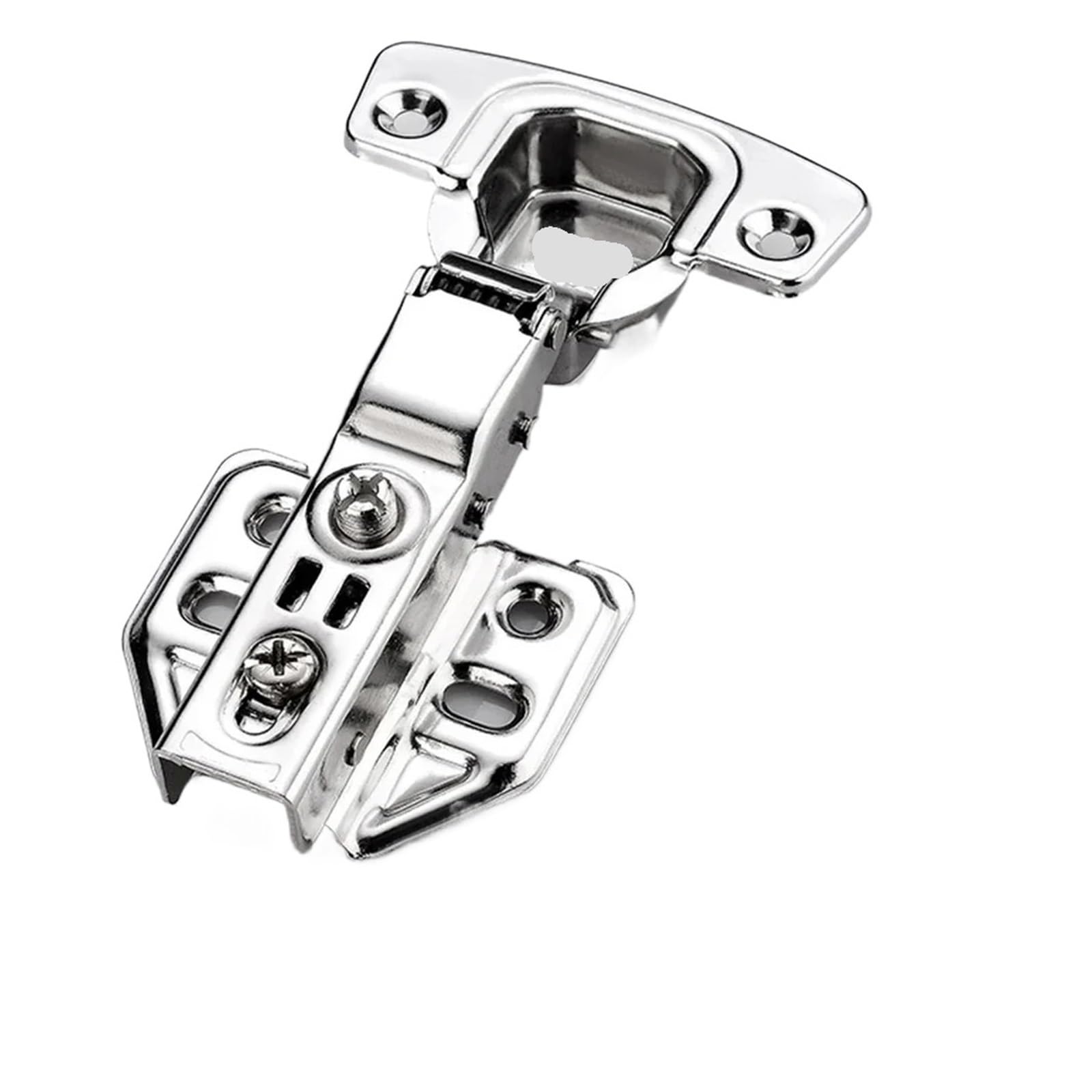 Iklaaqetbxps Middle Bend (1Pcs) Hydraulic Damper Hinges, Quiet Spring Soft Close For Kitchen Cupboard Cabinet Doors(Middle Bend (1Pcs))