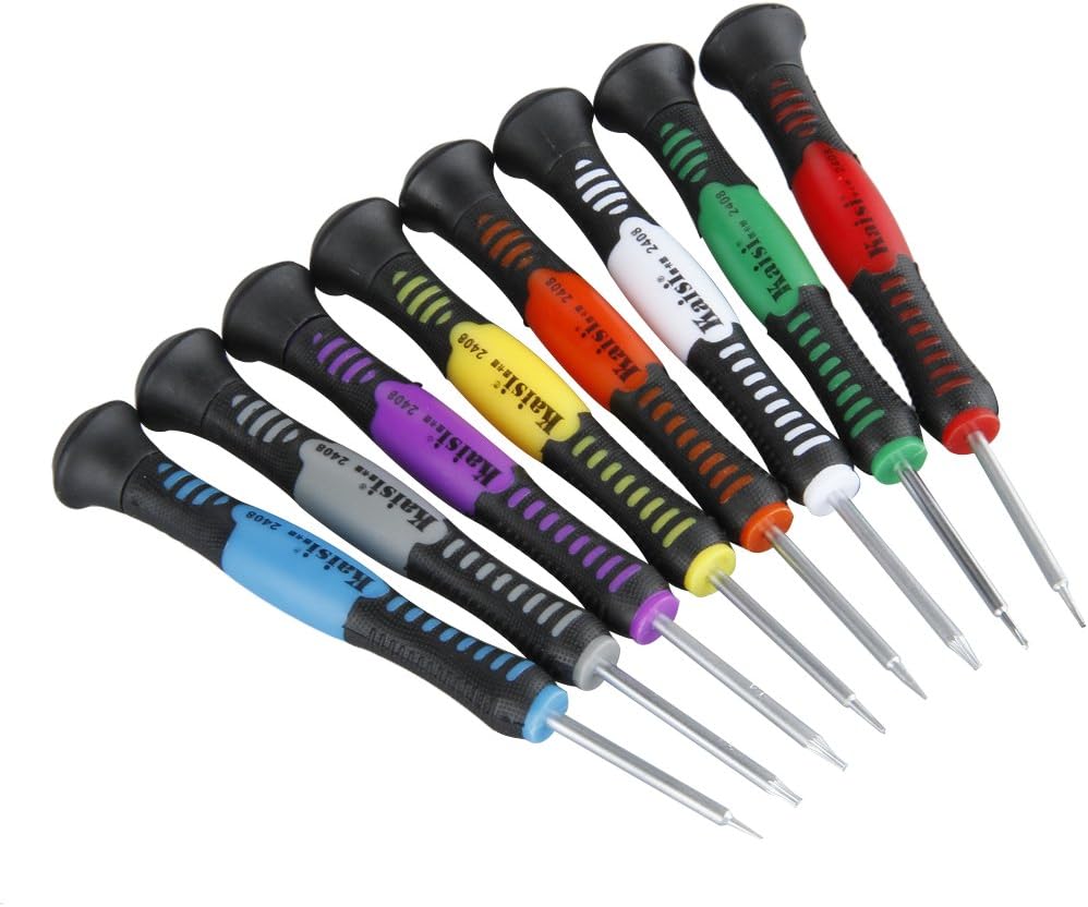 KAISI 16 Pieces Precision Screwdriver Repair Tool Kits for Smartphones