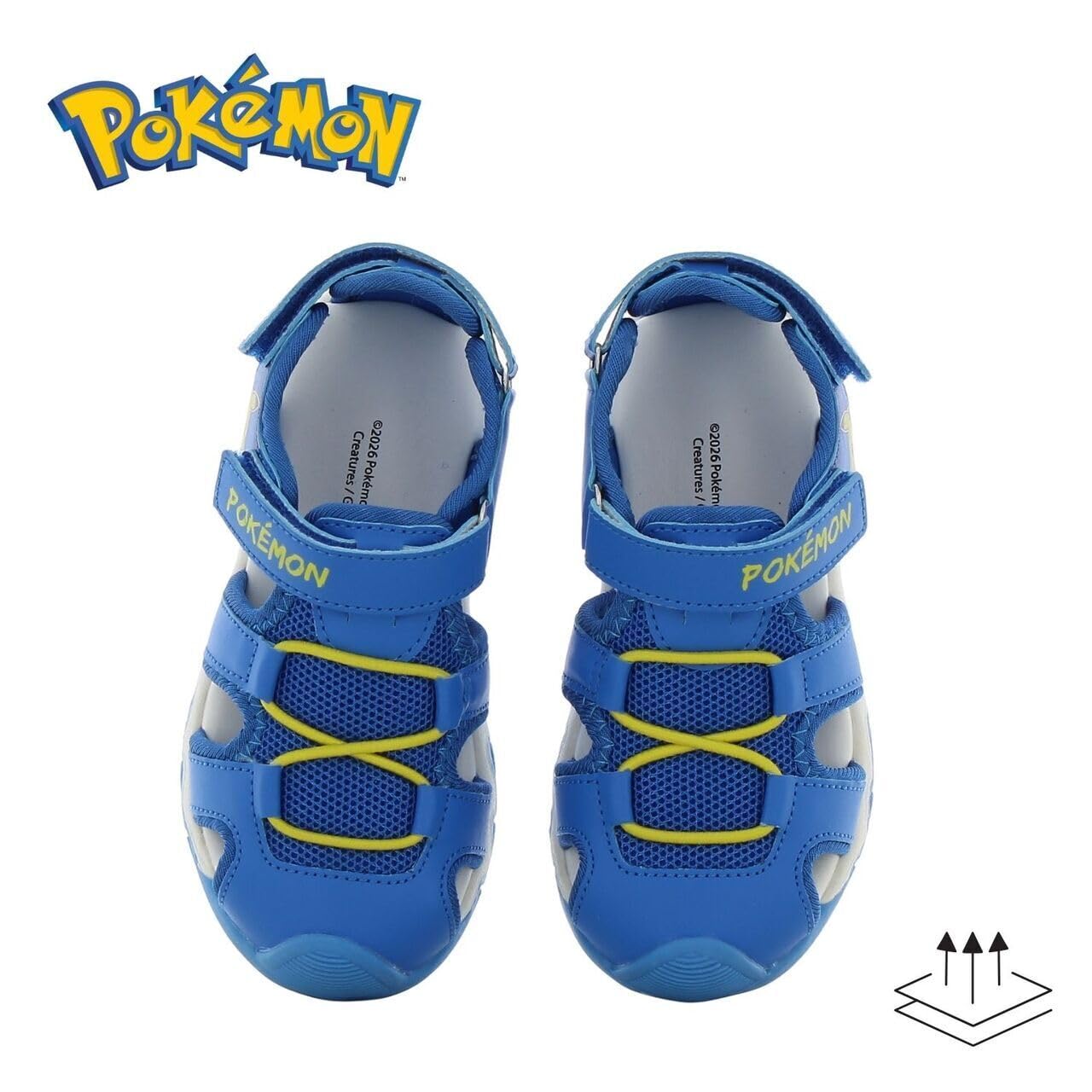 Leomil Pokémon Sandales Garçon Enfants Boyss Chaussures, Chaussures d'été pour enfants
