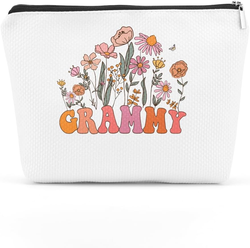 Grammy Gift Ideas Grandma Gifts Cosmetic Bag Gifts for Grandma Women Granny Gigi Makeup Bag Travel Organizer Grandmother Gifts Grammy Appreciation Gifts Mothers Day Retirement Grandma Birthday Gifts Multicolor0714
