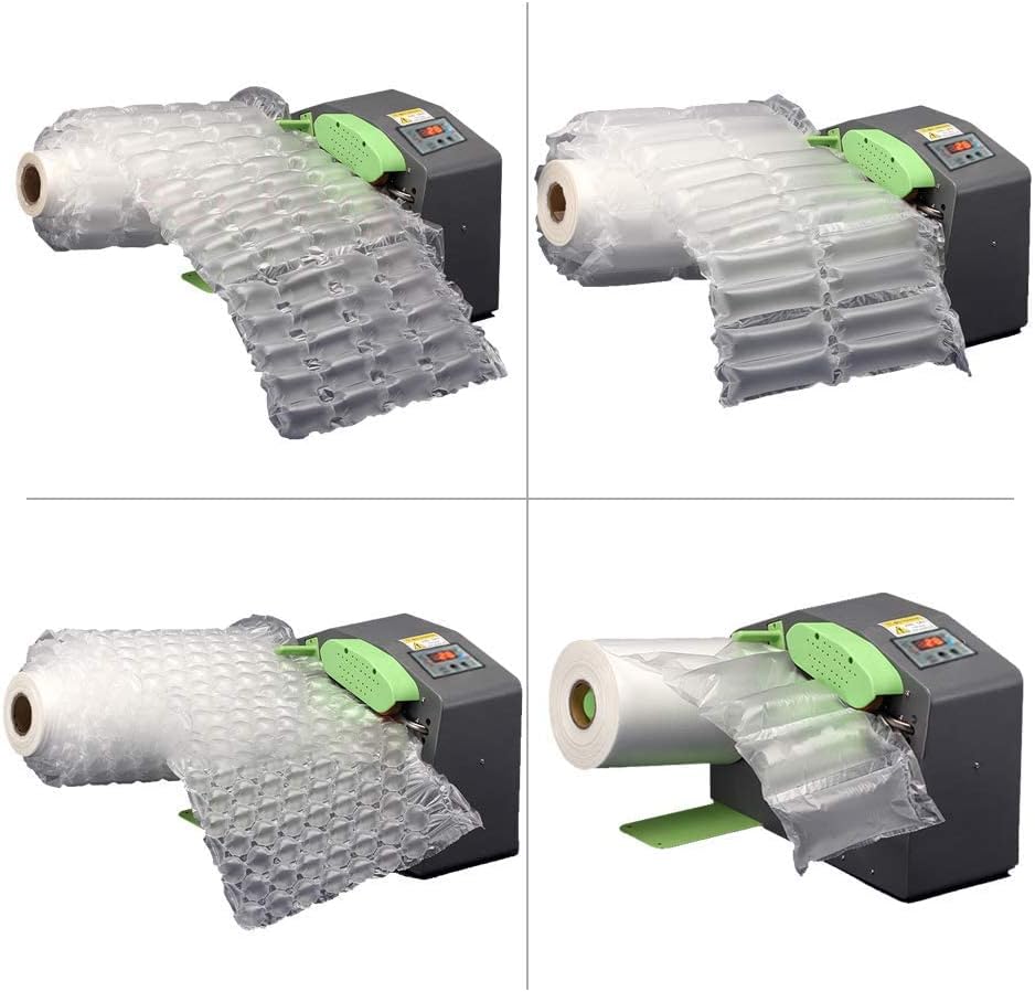 Air Cushion Machine Portable 12 M/Min Speed Air Pillow Machine Inflatable Packaging Machine in Various Widths