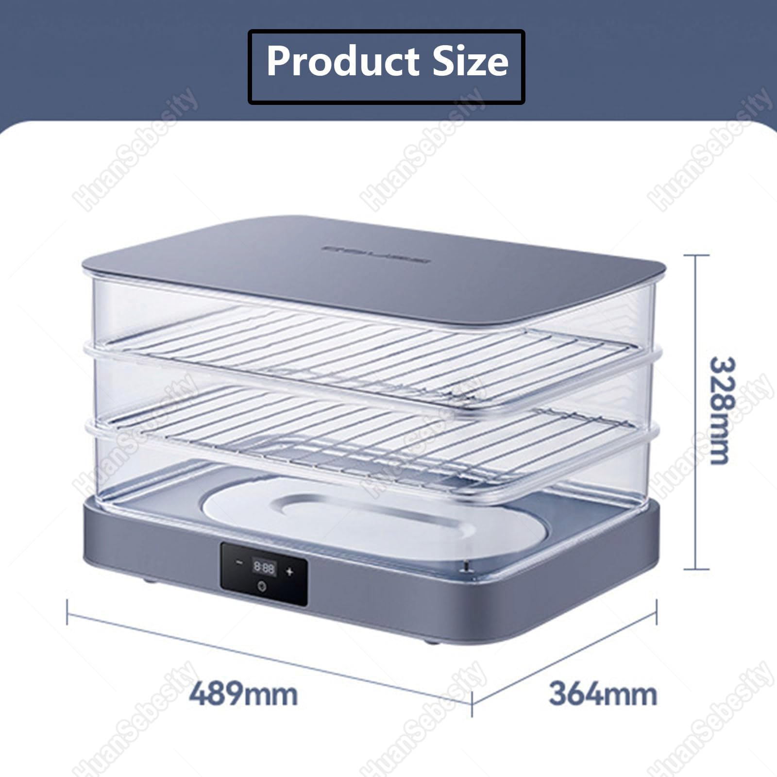 Caja Fermentadora De Pan 40l Eléctrica, Fermentadora De Masa Plástico,Fermentadora,Temporizador 24h, Control De Humedad - Para Masa Madre, Yogur, Panificación Y Repostería