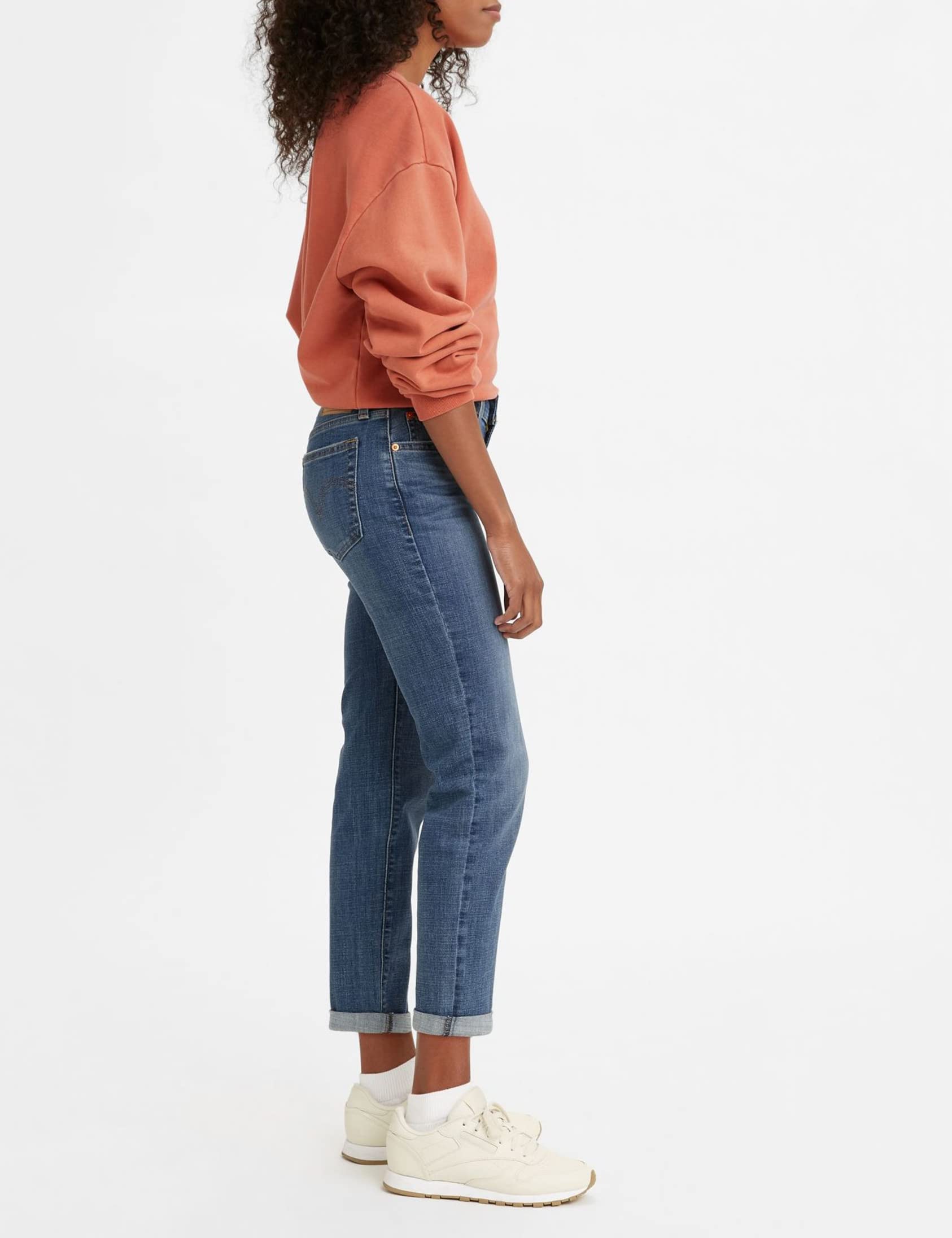 Levi'S Mid Rise Boyfriend Vaqueros Mujer