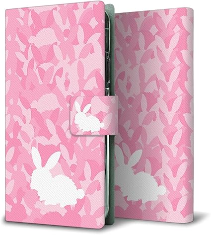 Amazon Co Jp Simフリー Google Pixel 4a 手帳型 スマホ ケース カバー Ag804 うさぎ迷彩風 ピンク 横開き Uv印刷 受注生産品 家電 カメラ