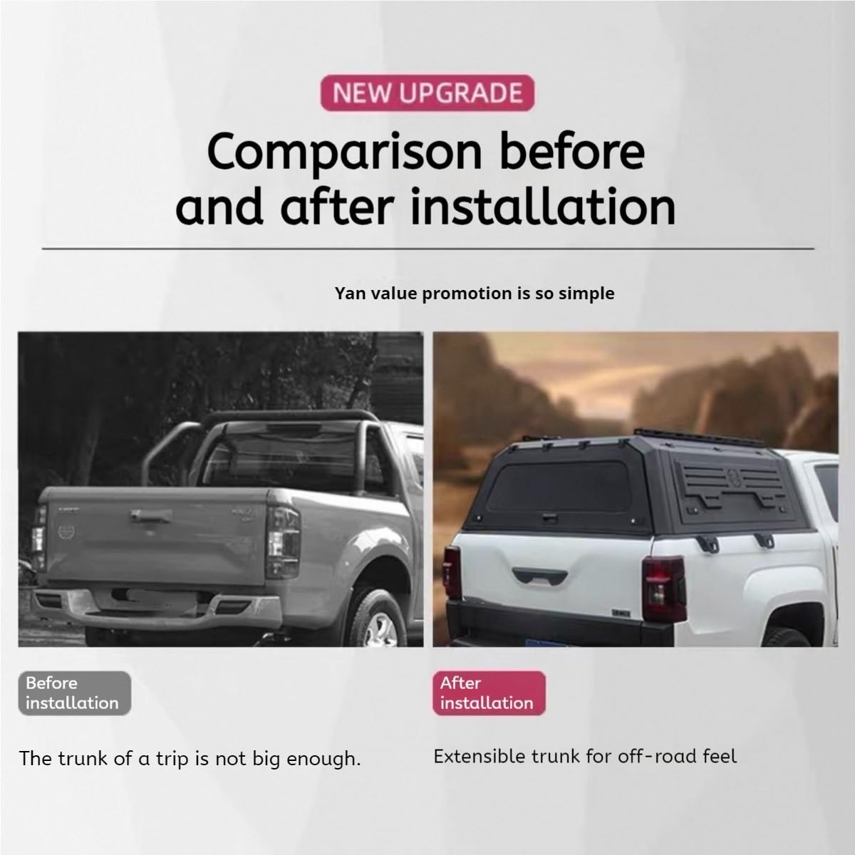 Tonneau-Abdeckung, Pickup-Überdachung, Camper-Hardtop, Truck-Topper, Bettkappe, Aluminium-Überdachung, kompatibel mit RAM 1500 REV PHEV RHO 2025, 5,7', Zubehörabdeckungen for LKW-Betten(RHO
