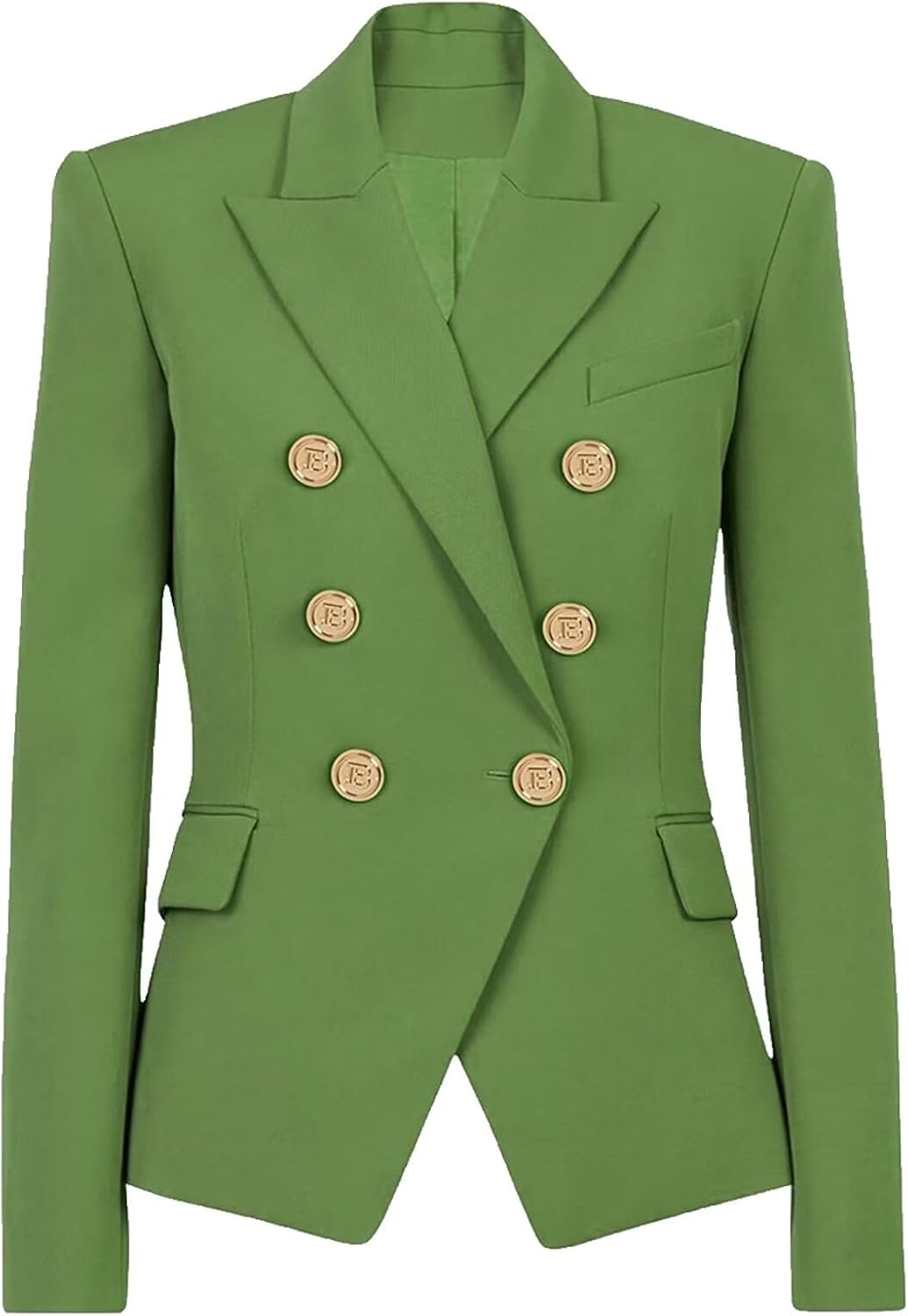 Casual Blazers for Women Long Sleeve Open Front Work Business Suit Office Blazer Jackets with Pockets