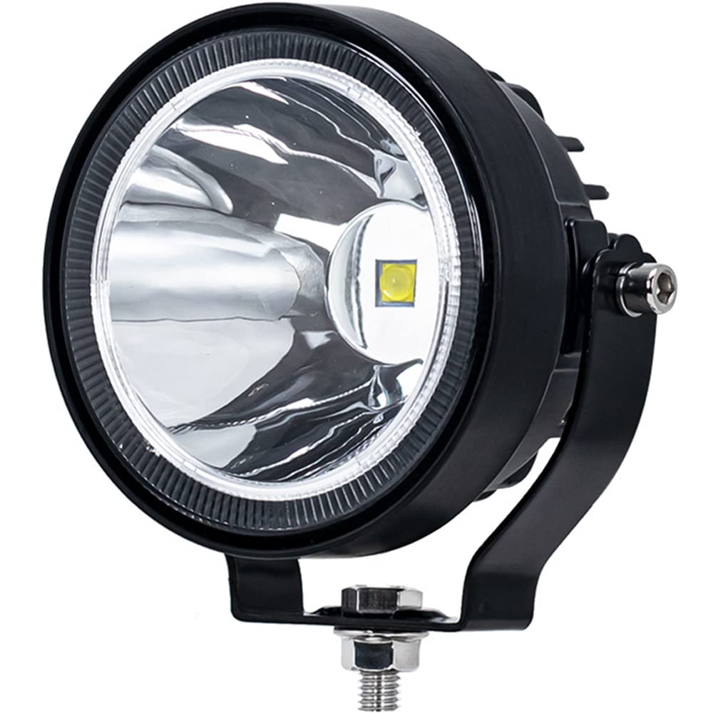 4Inch Round Led Headlights Car Ultra Bright 30W Headlight Reversing Lamp Driving Auxiliary Headlights for Car Truck,White Light