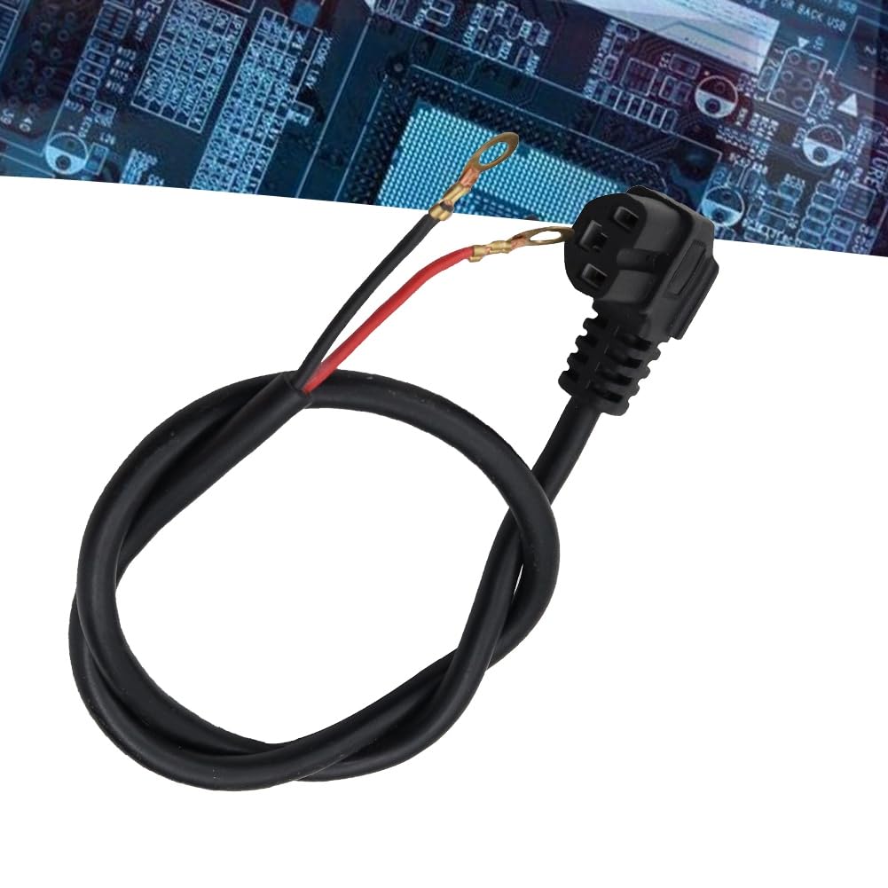 Cable Conector de Alimentación para Citycoco, de Carga, Cable Acodado Alargado para Piezas de Patinete Eléctrico Citycoco, 70 cm