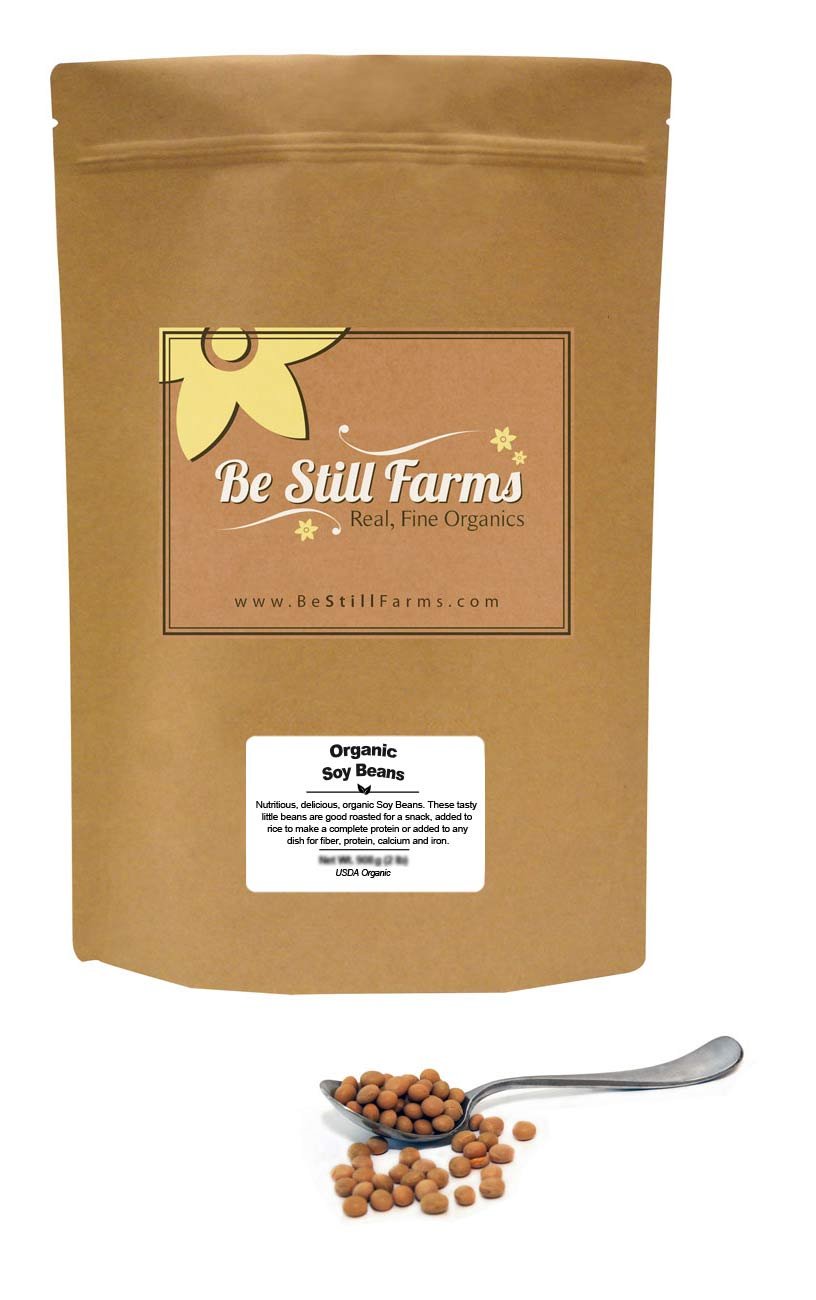 Be Still Farms Organic Soybeans (5lb) Raw Soy Beans are