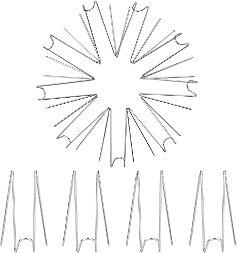 60 ganchos de pared para paneles de tela, ganchos de alambre de pared, ganchos de cubículo para paredes de tela en la oficina, cocina, estante del
