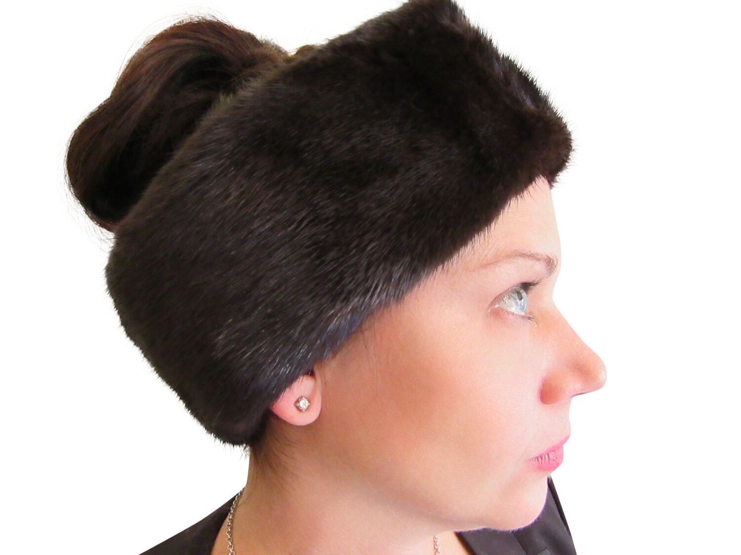 3.75-4 in Wide Ranch Mink Headband