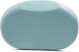 JTRHD Almohada de baño ergonómica Almohada de bañera de PU Suave de Alta Gama Duradera e Impermeable Almohada Accesorios de baño (Color : Verde, Size : 27cmx18.5cm)