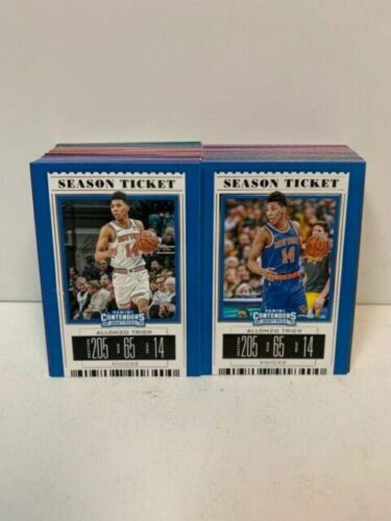 2019-20 Panini Contenders Draft Picks Season Tickets Complete Hand Collated Basketball Set of 50 Cards With 50 Variants - 100 Total Cards - Free shipping from my store to the US if you spend over 25.00. Includes in this set are 50 base cards (One Dash) and 50 Variations for 100 Cards total. You will receive two of each of the following players LeBron James, Giannis Antetokounmpo, Stephen Curry, Kevin Durant, James Harden, Luka Doncic, Kobe Bryant, Kawhi Leonard and many more