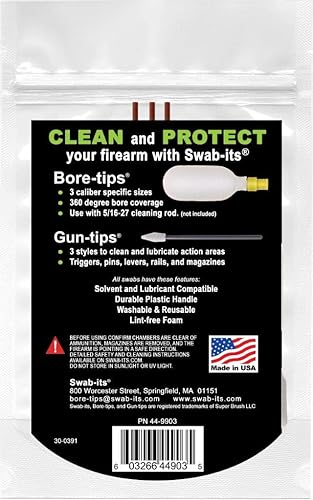 Miniatura 3 de SWAB-ITS® Hecho en los Estados Unidos 12ga/20ga/28ga Shotgun Kit de limpieza de armas de fuego: 87-9903