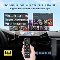 Vista 3 de Carlinkit FireDrive Link Pro Car TV Converter, Wireless CarPlay Adapter with HDMI for Fire TV Stick Streaming, Convert Wired CarPlay to Wireless