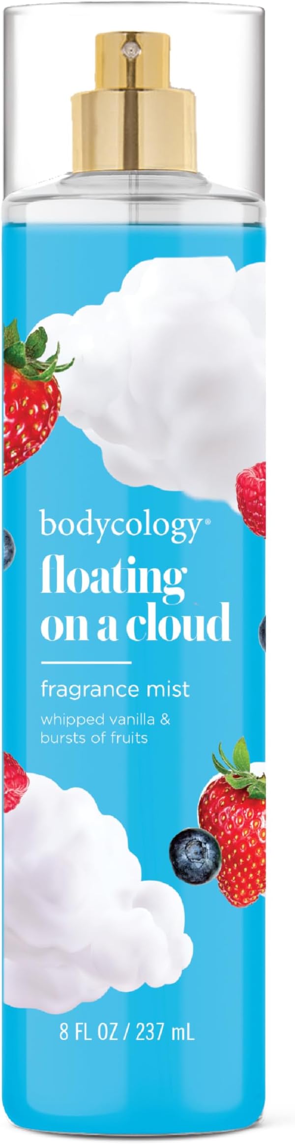 Bodycology Long-Lasting Fragrance Body Mist, Floating On A Cloud, 8 fl oz