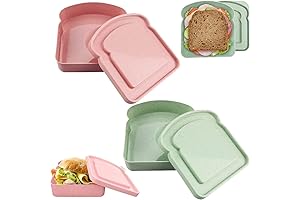 Sandwich Containers for Kids, Pack of 2