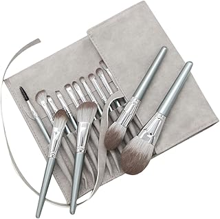 14pcs Face Makeup Brush Set with Soft Bristle...