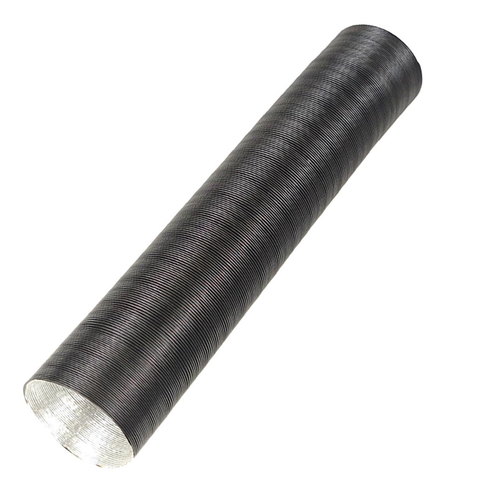 Elastyczna rura kanałowa nagrzewnicy wylotowej 25 mm 60 cm wysuwana czarna rura z folii aluminiowej do ogrzewania postojowego na olej napędowy do Webasto