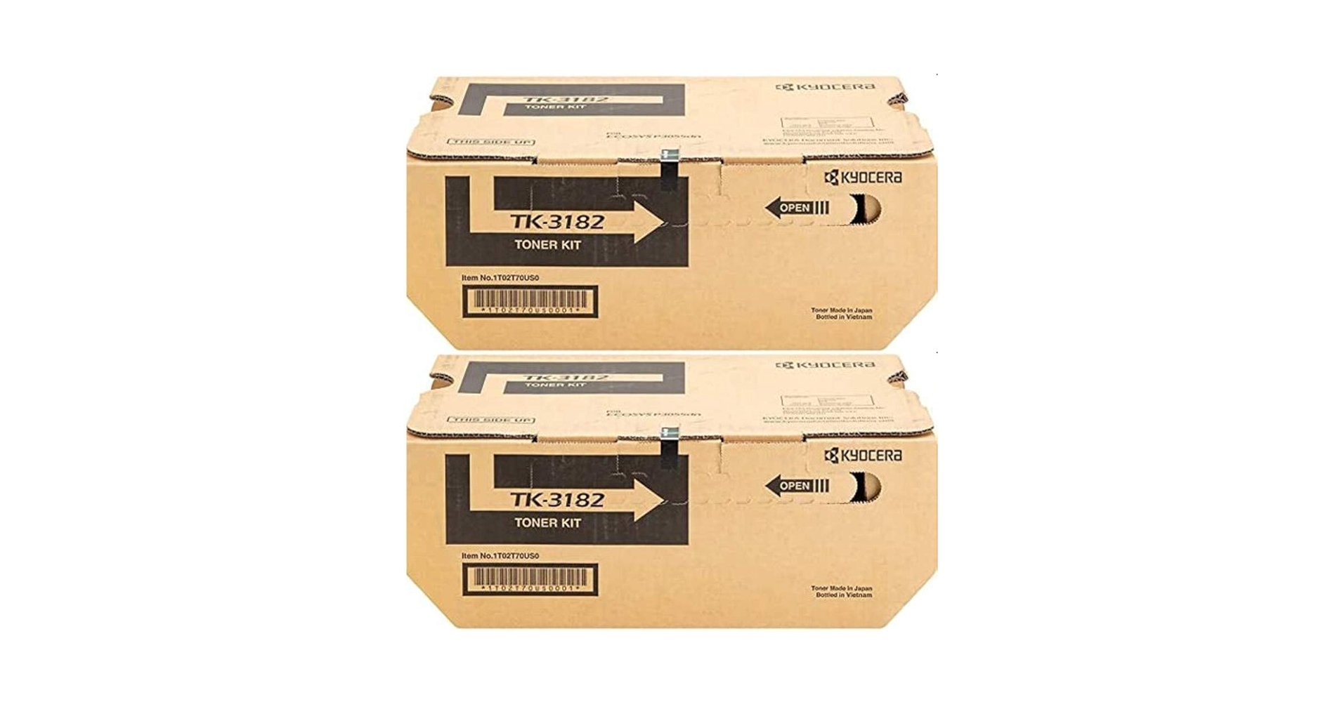 プラダベア Amazon.com: Kyocera TK-3182 (TK3182) Black Toner Cartridge 2