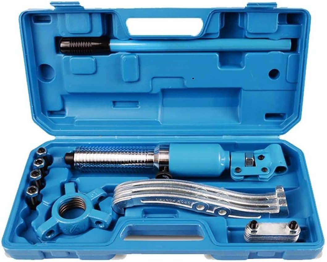 Hydraulic Bearing Puller Integral 5T/10T/15T/20T Hydraulic Puller Kit, 2 or 3 Jaws Capacity Hydraulic Puller & Bearing Hub Separator, Widely Used in Removing Gears, bushings, Pulleys, etc.,15T
