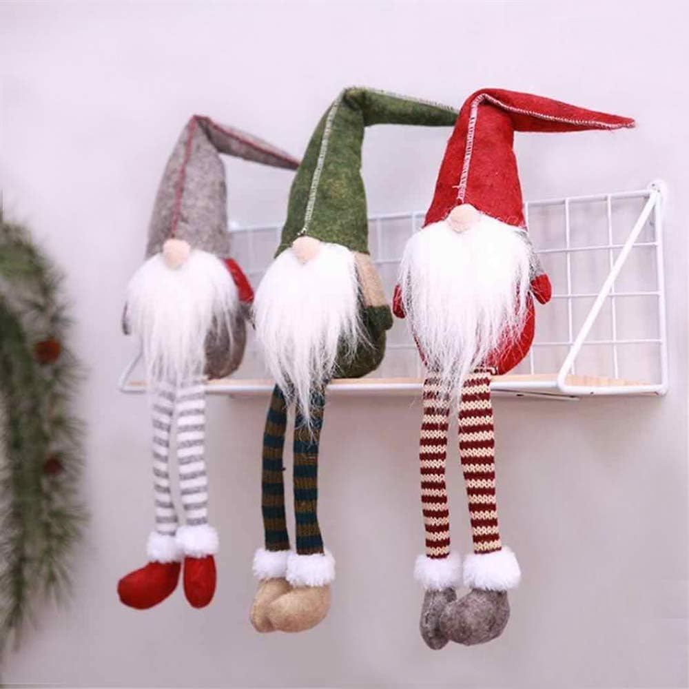 BAMBOLA SENZA VOLTO di Natale bambola carina elfo gnomo natale