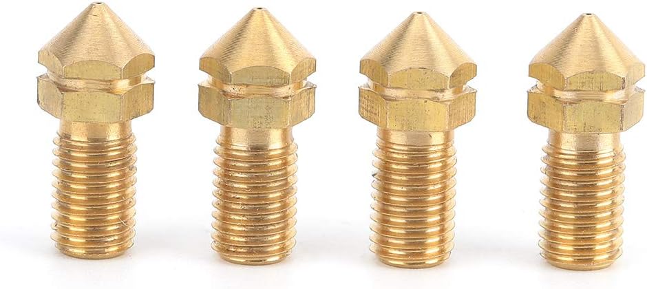 review 3D Printer Accessories UM3 Extruder Brass Nozzle 0.4mm for 3.0mm Consumables / Ultimaker Spare Parts, 2x2x1cm