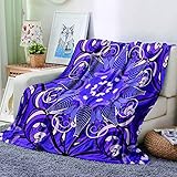 Michance Manta De Franela Cálida, Gruesa Y Suave Adecuada p