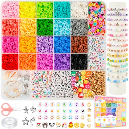 Sunlode Bracelet Making Kit 5000pcs, Jewelry Making Kit for Begin...