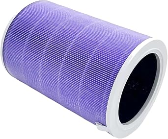 Replacement Air Filter M8R-FLH Compatible With Xiaomi Mi 3C 3H 3, 2C 2H 2S, Pro,Part # M8R-FLH AIR Purifier,H13 True HEPA Activated Carbon Filter1-Pack
