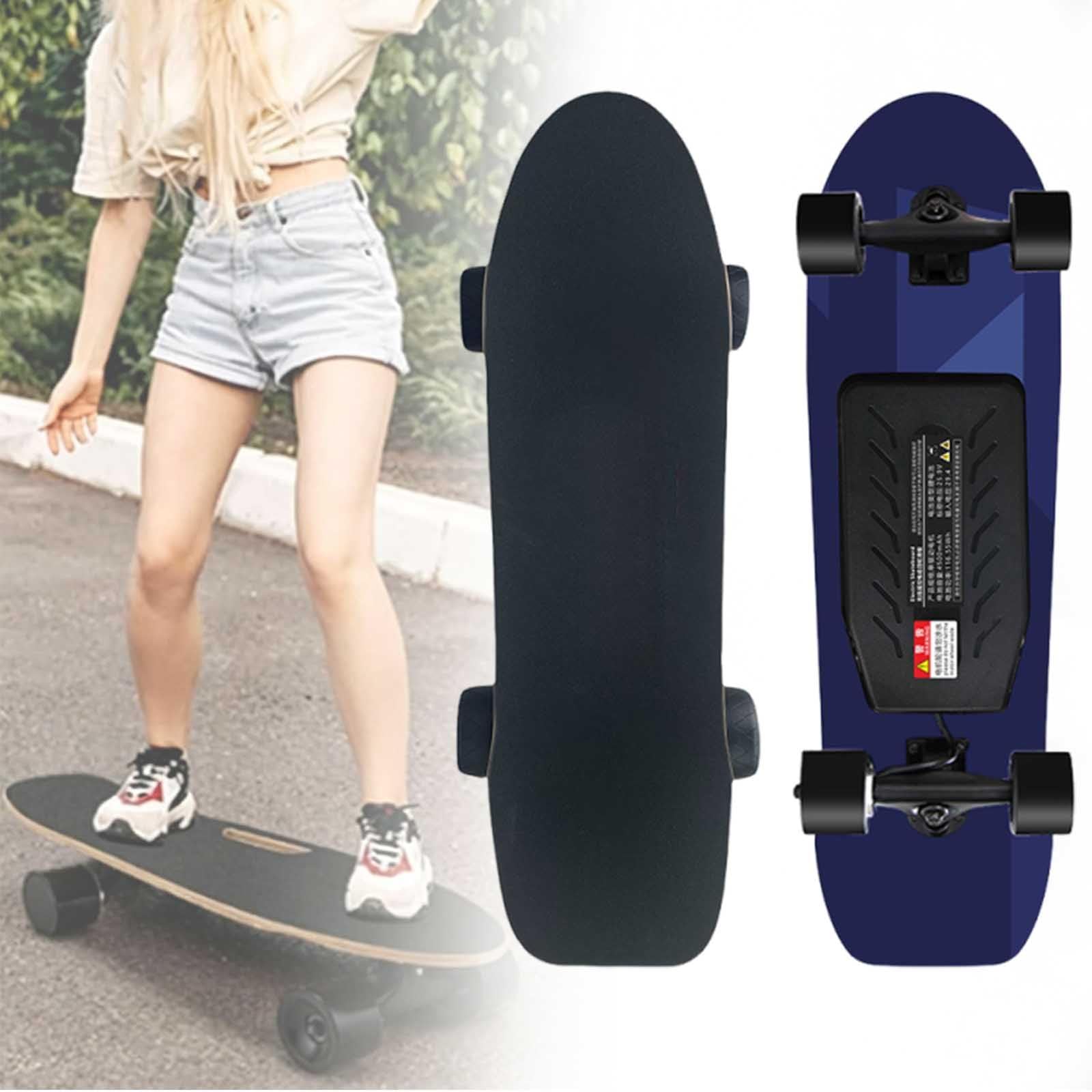 aallwwsso Electric Skateboard With Remote, Single/Dual Motor Electric Longboard Skateboard, 24/45 Km/H Top Speed, 24-26 Km Range, 150 Kg Load, Ip54 Skateboard For Adults And Teens Singledrive-D