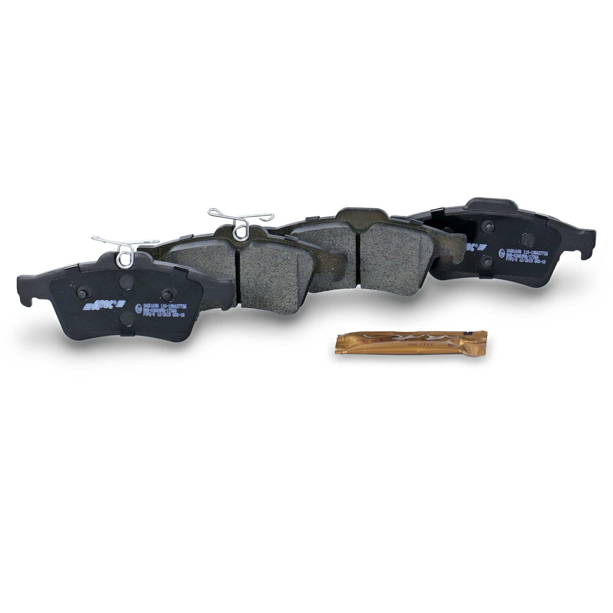 ATEC Germany Bremsenset inkl. Bremsscheiben Vorne Ø 278 mm Voll + Hinten Ø 310 mm Voll + Bremsbeläge Vorne & Hinten Kompatibel mit OPEL SIGNUM CC (Z03), VECTRA C (Z02), SAAB 9-3