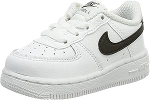 Nike Force 1 (Infant/Toddler) White/Black - Classic Style for Tiny Feet