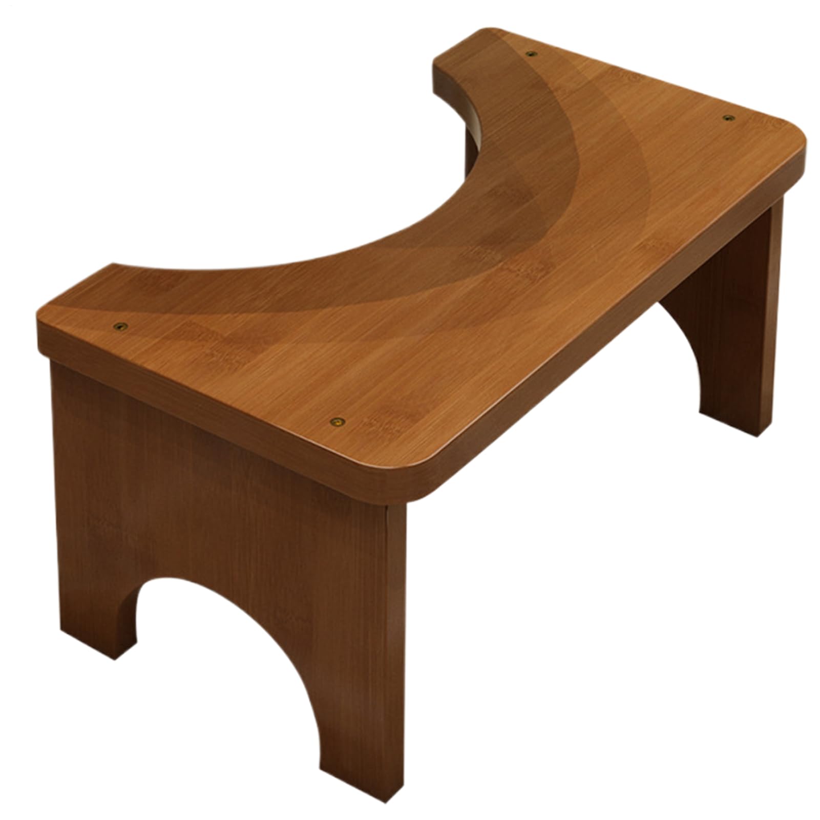 Poop Stool,Wooden Toilet Stool - Ergonomic Potty Step,for Adults Elderly Home Bathroom Shower Camping Travel Dormitory