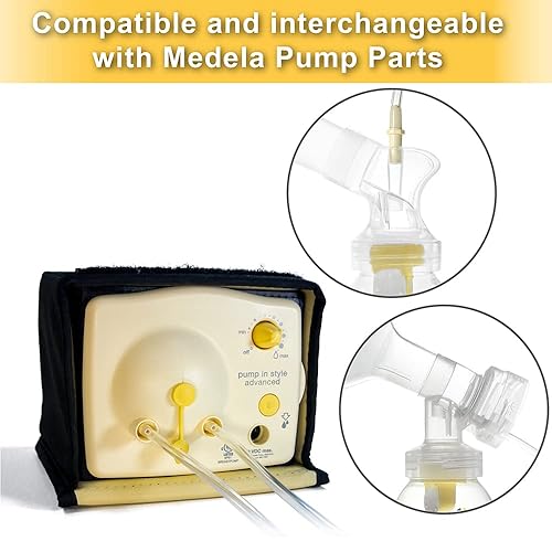 Miniatura 5 de Nenesupply Tubos x 4 compatibles con bomba de leche avanzada con estilo para tubos Medela. Tubos de plástico transparente. No son piezas originales