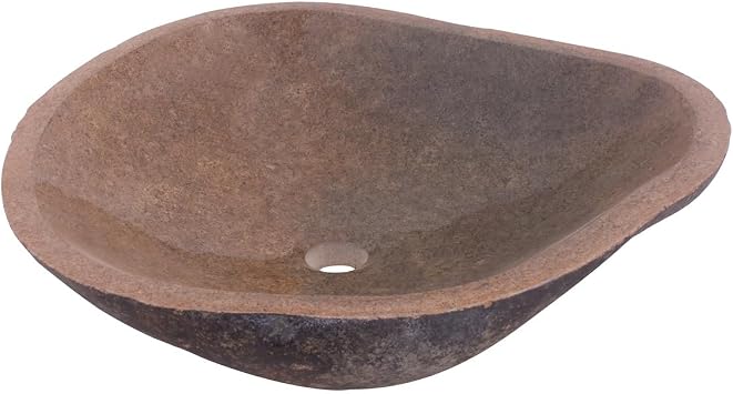 Miseno MNOTC Natural Stone 17" Specialty Vessel Bathroom Sink