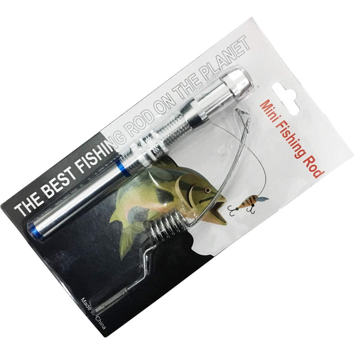 emmrod fish pole Portable Ultra Small Mini Stainless Steel Material Elastic Fishing Rod, Aluminum Alloy Handle Fishing for River, Lake, Reservoir, Ice Fishing and So On (Only Fishing Rod, IZ-6C-XM): Buy Online at Unique Kitchenware Pflueger Supreme Xt - It comes with 6061 Select Size:11x14 Inches