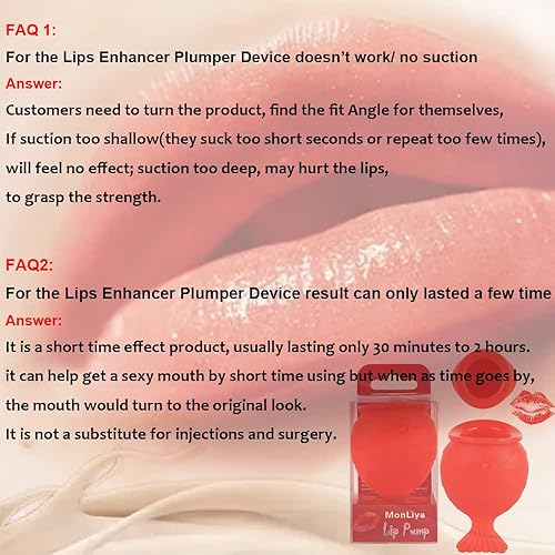 Miniatura 7 de Labios Potenciador Dispositivo Regordete Labios Silicona Forma de Pez Labios Plumper Labios Rellenar Labios Natural Pout Boca Herramienta Sexy Boca