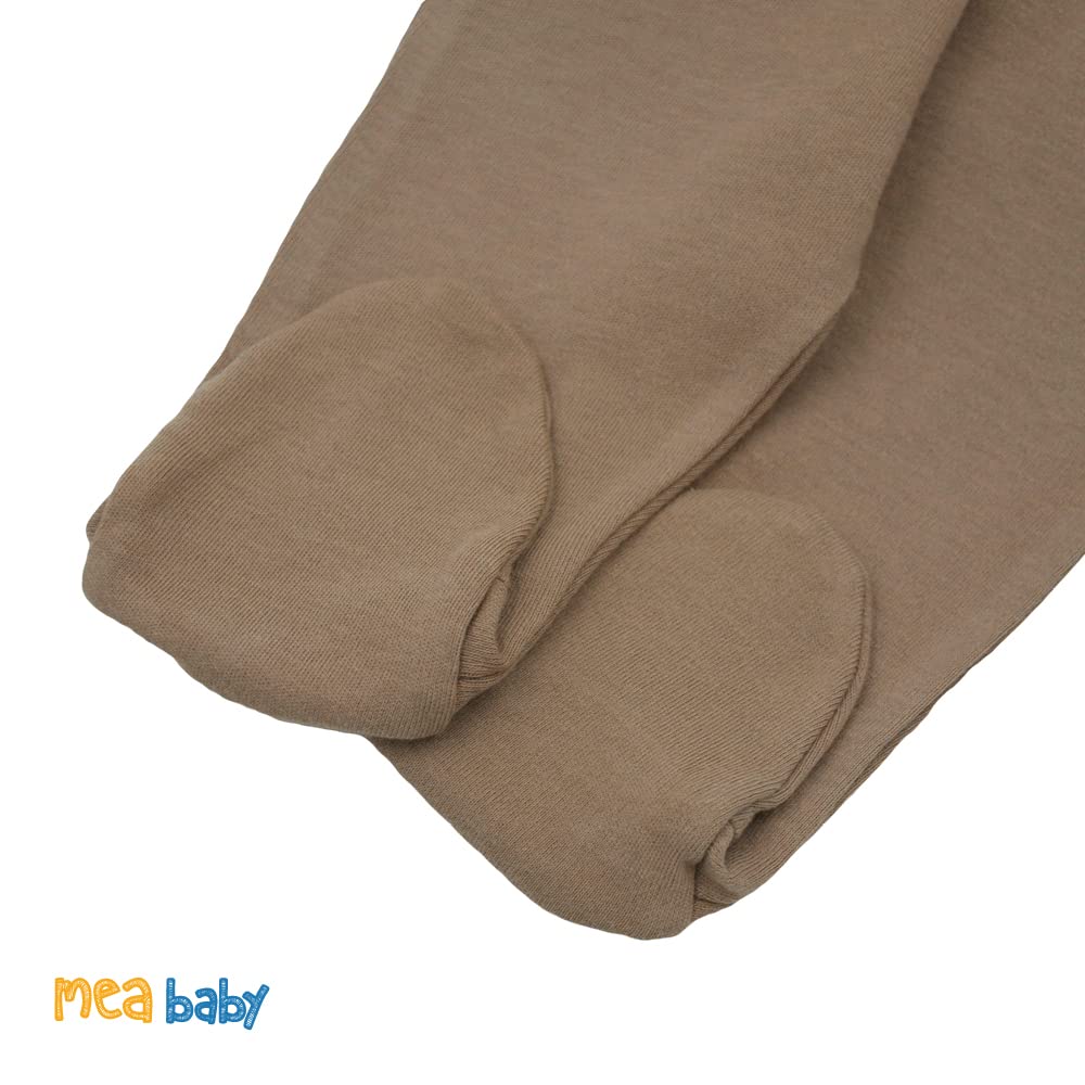 MEA BABY Pantalones de bebé con pie, pantalones de pelele para niños, pantalones de bebé para niñas, paquete de 5 unidades
