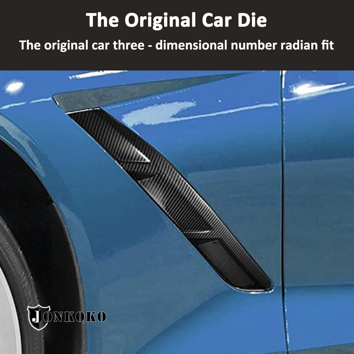 Amazon | 車のフロントフェンダーサイドボディベント シボレー