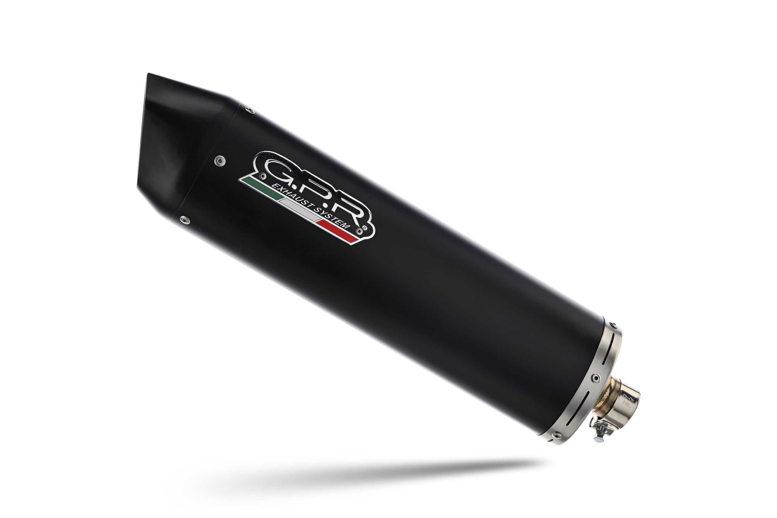 Scarico marca GPR compatibile con Honda Sh 125 I.E. 2017/2019, impianto completo racing Furore Nero