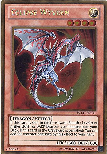 Yu-Gi-Oh! - Eclipse Wyvern (PGLD-EN041) - Premium Gold - 1st Edition - Gold Rare