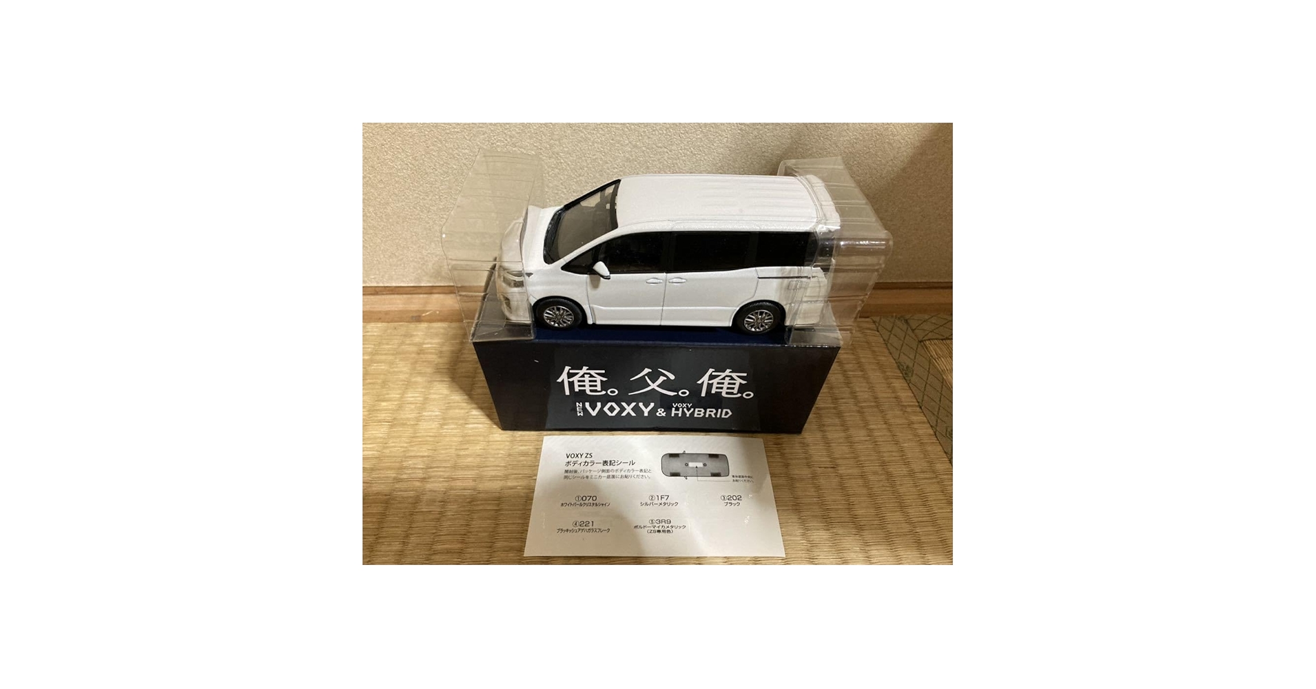 Amazon.co.jp: 俺。父。俺。 ディーラー カラーサンプル 1/30