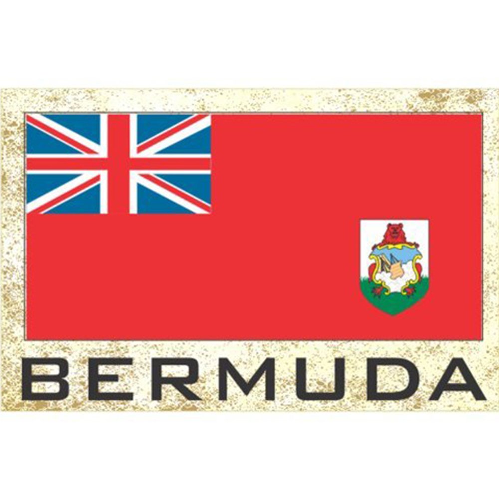 Drapeau réfrigérateur Bermudes anti-rayures pour mémo de cuisine