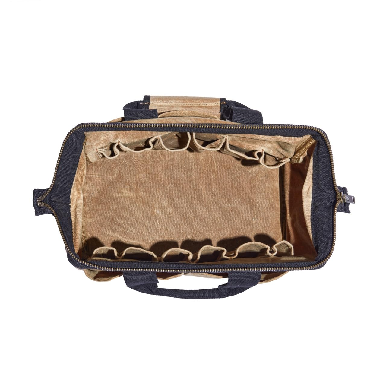 Readywares Torba na narzędzia, wytrzymała, woskowana płócienna torba na narzędzia, materiały i sprzęt (38 cm, brązowa)