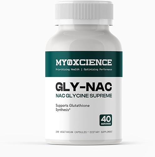 MYOXCIENCE NAC Supreme Cápsulas | 1.6 G N-Acetil-L-Cisteína por Porción | 40 Porciones