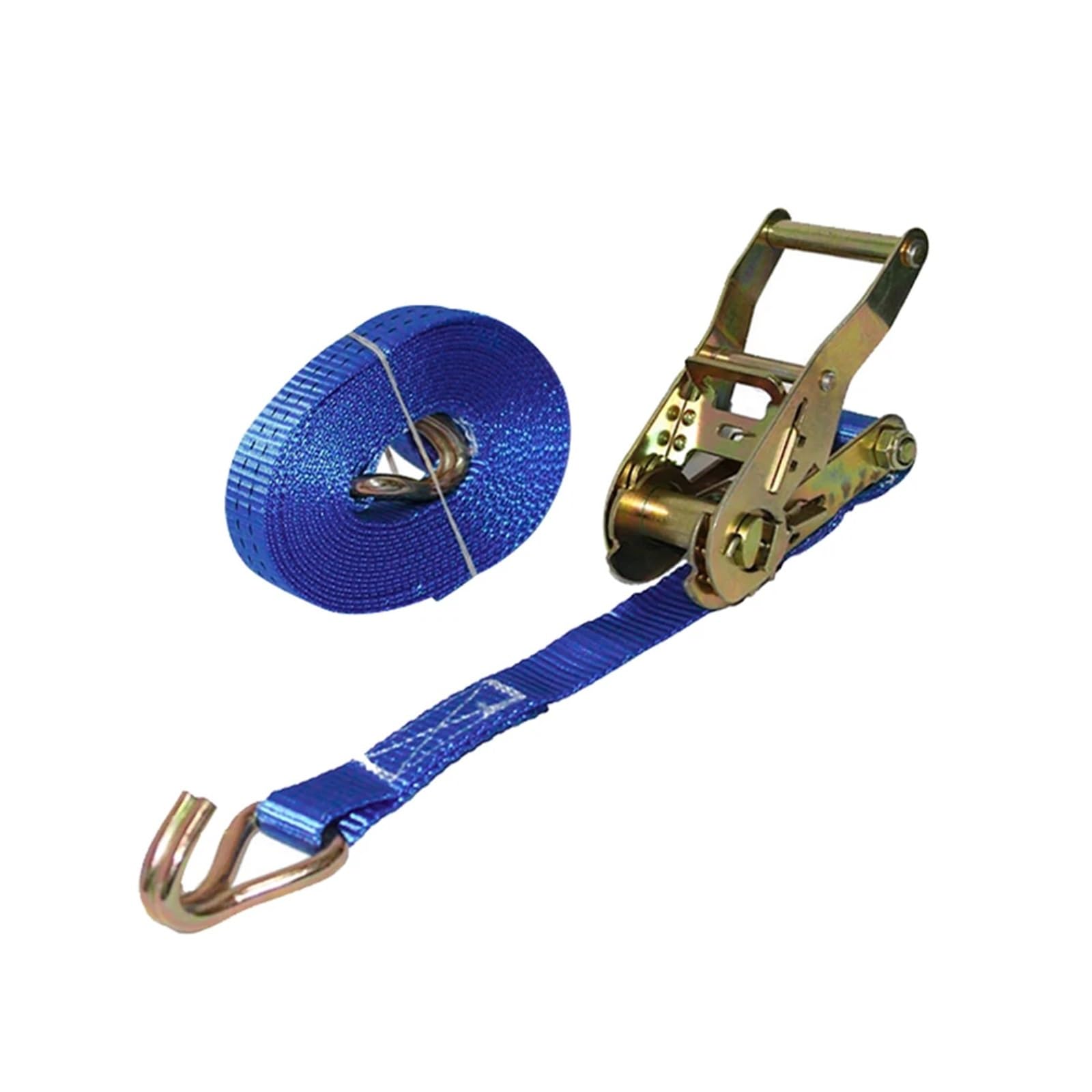 Tie Down Strap, 1Pcs 5M Car Motorcycle Lorry Lashing Cargo Strap Ratchet Belt Weaving 5M Wear Resistant with Metal Buckle Tie Down Polyester(D)
